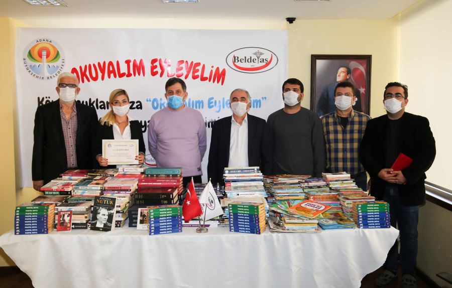 Büyükşehir’den köy okullarına kitap desteği…