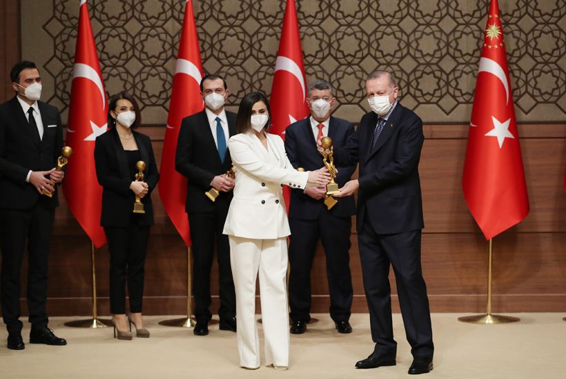 Cumhurbaşkanı Erdoğan, Medya Oscar Ödülleri Töreni’ne katıldı