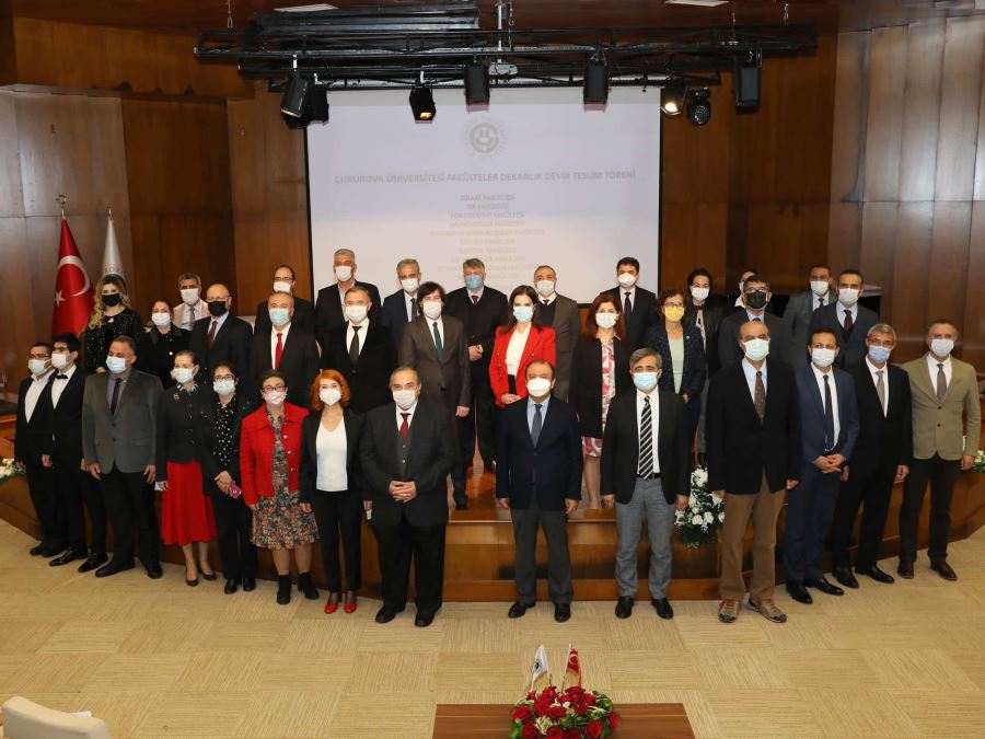 Çukurova Üniversitesinde Dekan Devir Teslim Töreni