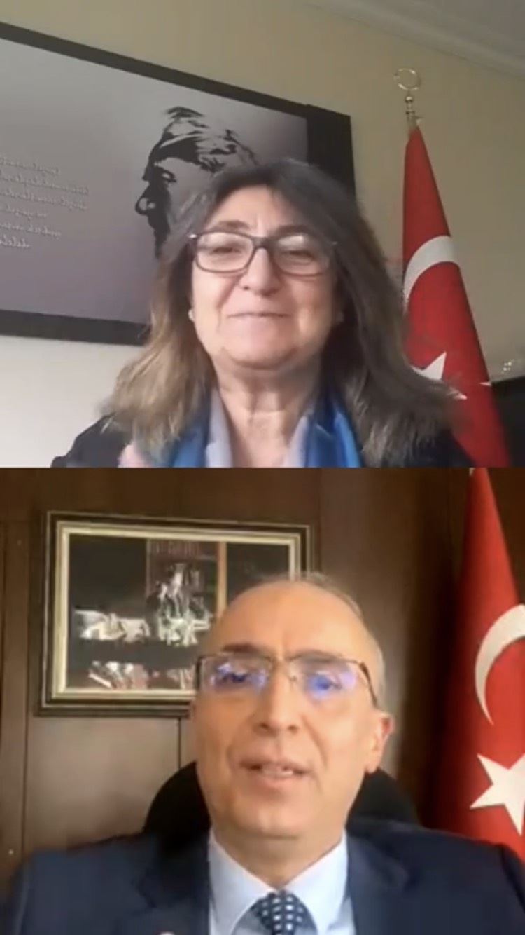 Türk Dil Kurumu Başkanı Prof. Dr. Gürer Gülsevin ÇÜTAM’a Konuk Oldu