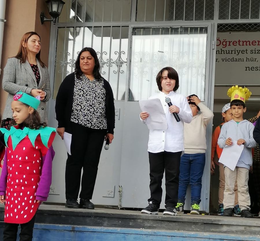 Şehit Samet Özkan İlkokulu’nda Yerli Malı Haftası kutlandı